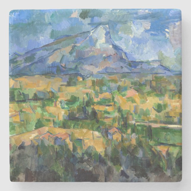 Paul Cezanne - Mont Sainte-Victoire Stone Coaster (Front)