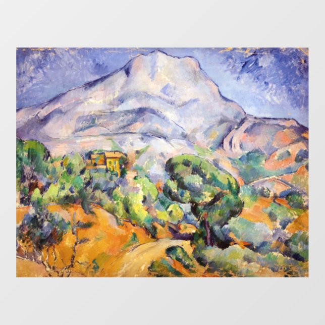Paul Cezanne - Mont Sainte-Victoire, Tholonet Road (Sheet)