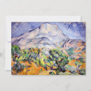 Paul Cezanne - Mont Sainte-Victoire, Tholonet Road Thank You Card