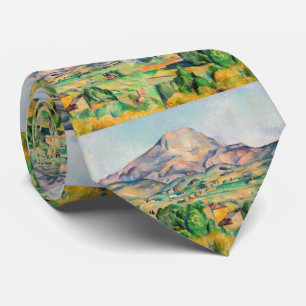 Paul Cezanne - Mont Sainte-Victoire Tie