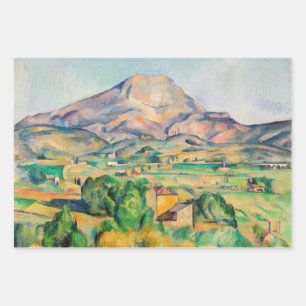 Paul Cezanne - Mont Sainte-Victoire Wrapping Paper Sheet