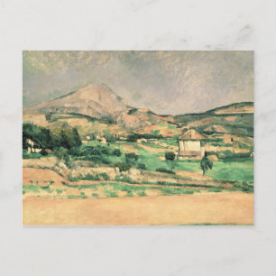 Paul Cezanne Montagne Sainte-Victoire, c.1882-85 Postcard