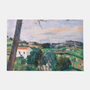 Paul Cezanne - Pine tree at Estaque Doormat