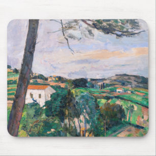 Paul Cezanne - Pine tree at Estaque Mouse Pad