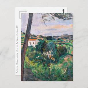 Paul Cezanne - Pine tree at Estaque Postcard