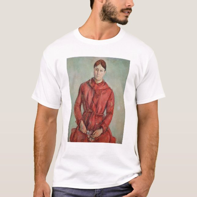 Paul Cezanne | Portrait of Madame Cezanne T-Shirt (Front)