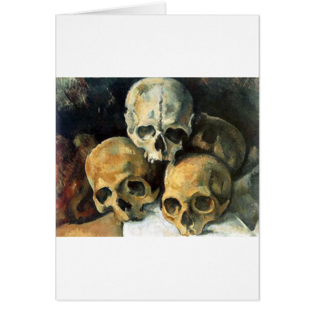 Paul Cézanne - Pyramid of Skulls (Front)