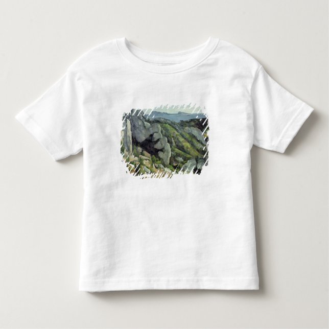 Paul Cezanne | Rocks at L'Estaque, 1879-82 Toddler T-Shirt (Front)