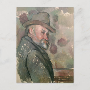 Paul Cezanne   Self Portrait, 1890-94 Postcard