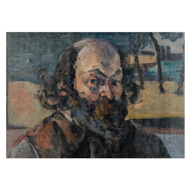 Paul Cezanne - Self-portrait Cutting Board (Front)