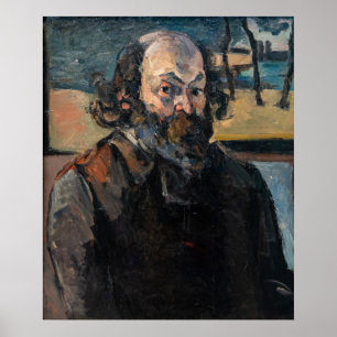 Paul Cezanne - Self-portrait Poster