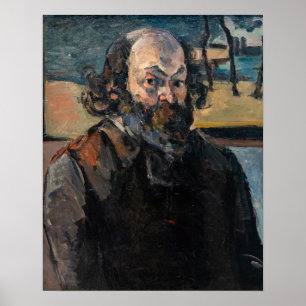 Paul Cezanne - Self-portrait Poster