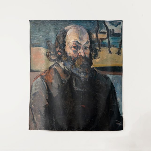 Paul Cezanne - Self-portrait Tapestry (Front)