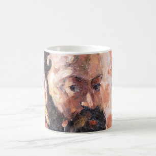 Paul Cezanne - Self-portrait with pink background Coffee Mug
