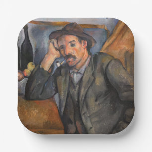 Paul Cezanne - Smoker Paper Plate