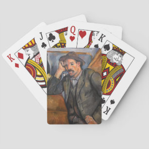 Paul Cezanne - Smoker Playing Cards