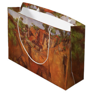 Paul Cezanne Steinbruch Bibemus Large Gift Bag