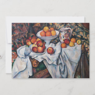 Paul Cezanne - Still Life, Apples and Oranges Thank You Card
