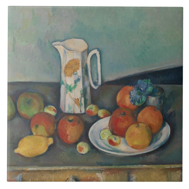 Paul Cezanne - Still Life Ceramic Tile (Front)