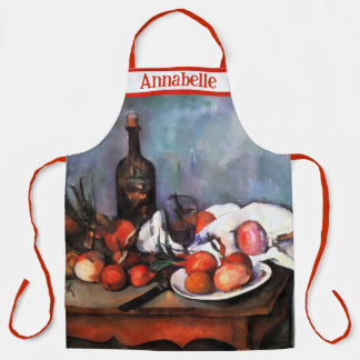 Paul Cézanne Still Life Personalise Apron