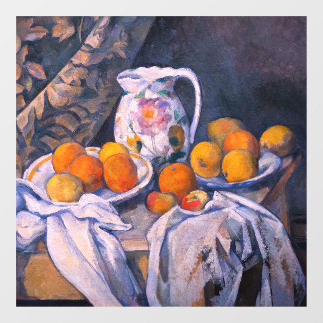 Paul Cezanne - Still Life with a Curtain (Sheet)
