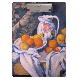 Paul Cezanne - Still Life with a Curtain Clipboard