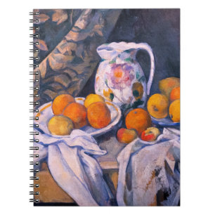 Paul Cezanne - Still Life with a Curtain Notebook