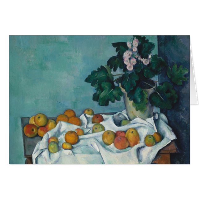 Paul Cezanne | Still Life with Apples and a Pot of (Front Horizontal)