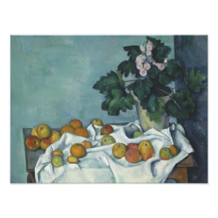 Paul Cezanne - Still Life with Apples and a Pot Photo Print