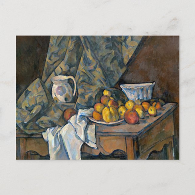 Paul Cezanne | Still Life with Apples and Peaches, Postcard (Front)