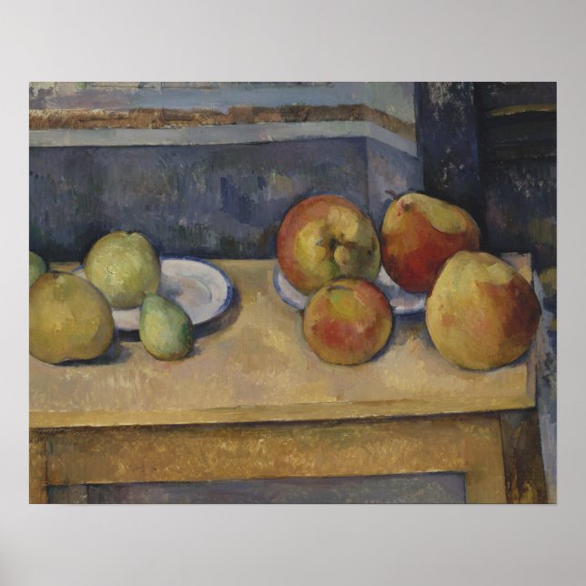 Paul Cezanne - Still Life with Apples and Pears Poster (Front)