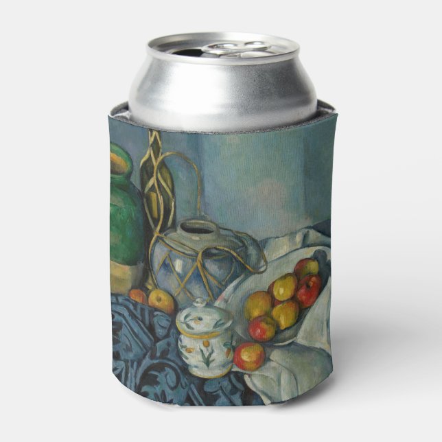 Paul Cezanne - Still Life with Apples Can Cooler (Can Front)