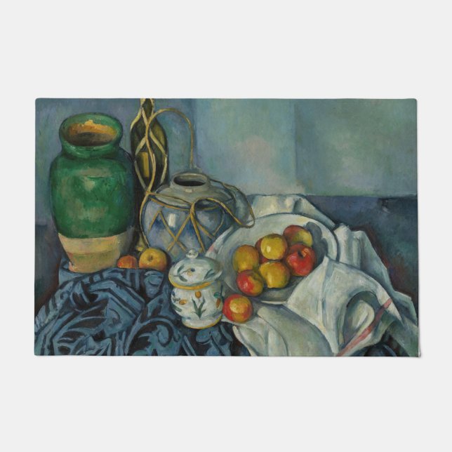 Paul Cezanne - Still Life with Apples Doormat (Front)