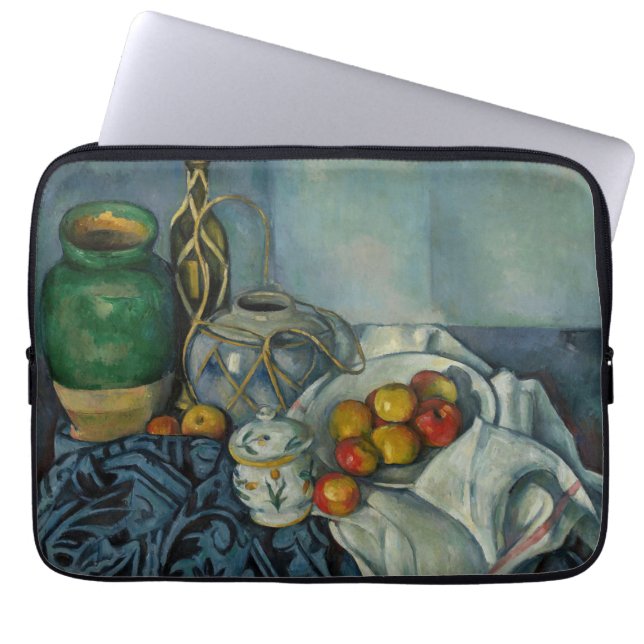 Paul Cezanne - Still Life with Apples Laptop Sleeve (Front)