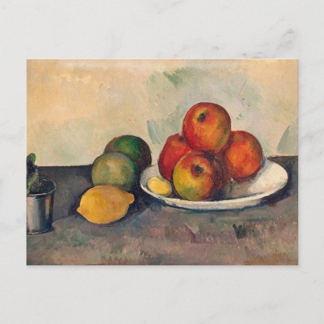 Paul Cezanne - Still Life with Apples Postcard (Front)