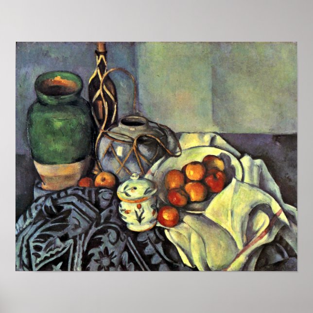 Paul Cezanne - Still Life with Apples Poster (Front)