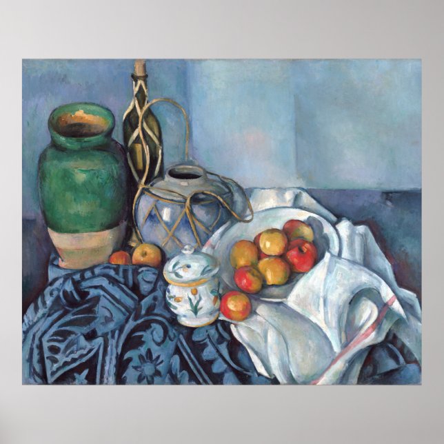 Paul Cézanne Still Life with Apples Poster (Front)