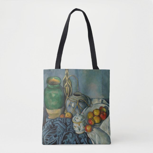 Paul Cezanne - Still Life with Apples Tote Bag (Front)