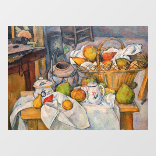 Paul Cezanne - Still Life with Basket (Sheet)