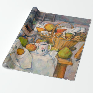 Paul Cezanne - Still Life with Basket Wrapping Paper