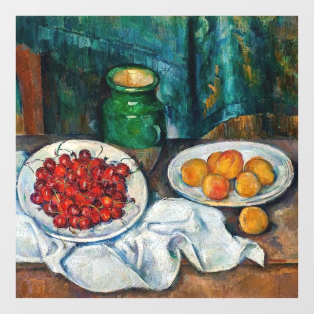 Paul Cezanne - Still Life with Cherries and Peachs (Sheet)