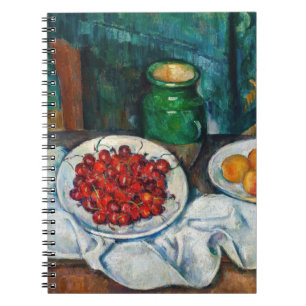Paul Cezanne - Still Life with Cherries and Peachs Notebook