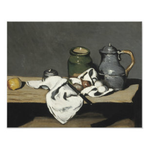 Paul Cezanne - Still Life with Kettle Photo Print