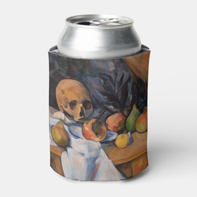 Paul Cezanne - Still Life with Skull Can Cooler (Can Front)