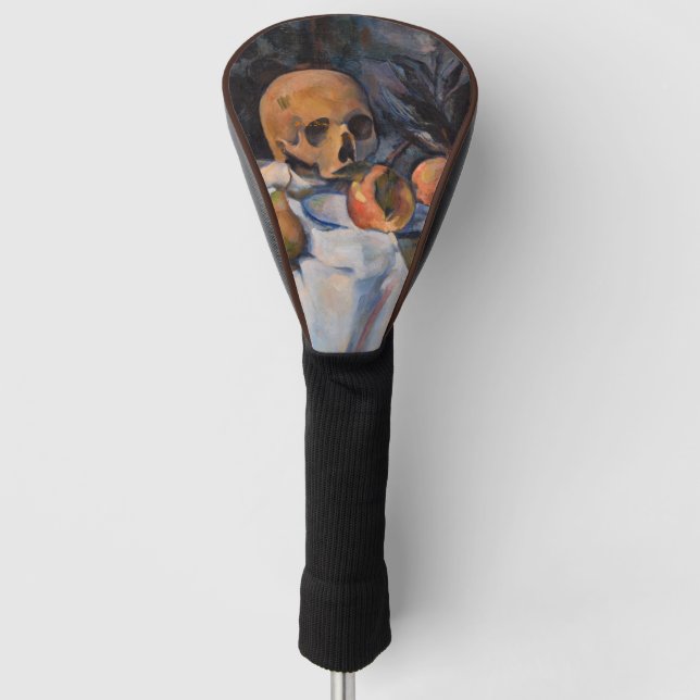 Paul Cezanne - Still Life with Skull Golf Head Cover (Front)