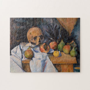 Paul Cezanne - Still Life with Skull Jigsaw Puzzle