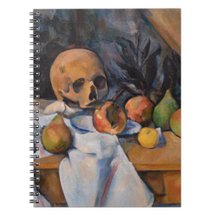 Paul Cezanne - Still Life with Skull Notebook