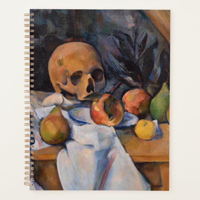 Paul Cezanne - Still Life with Skull Planner (Front)