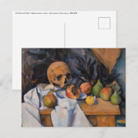 Paul Cezanne - Still Life with Skull