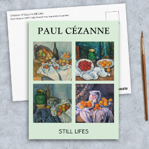 Paul Cezanne - Still Lifes Masterpieces Selection Postcard